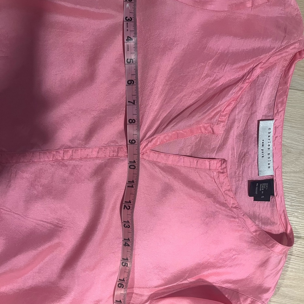Charles Nolan Silk Blouse - Picture 4 of 5